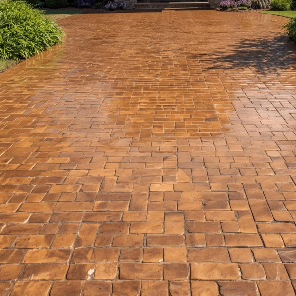 Imprinted Concrete Driveway Solutions by Elton driveway company